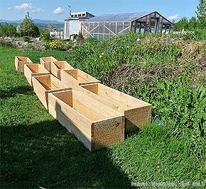 Boîtes à fleurs - Jardinières en bois - Balconnières en bois