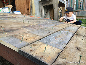 Fabriquer une rampe d'accès pour remise ou cabanon