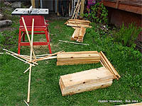 Fabriquer une balconnière en bois - Balconnière pas chère