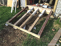 Construire une rampe en bois pour remise - Construire une rampe en bois pour cabanon - Construire une rampe en bois pour abri de jardin