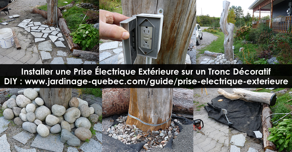 Prise électrique extérieure